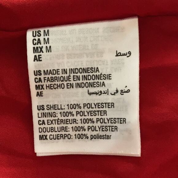 NWT Maison Jules Sz M Red Rainbow Fit and Flare - Picture 9 of 13